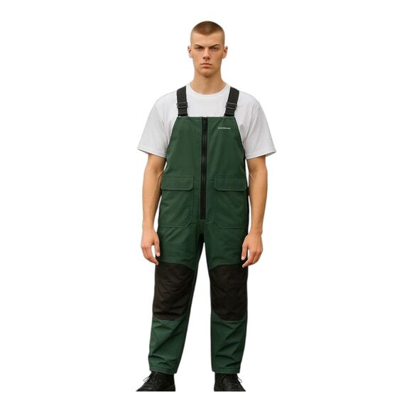 Frabill FXE Rain Bibs 2XL Fishing Water Rescue Outdoor Camping Overalls - Picture 1 of 15
